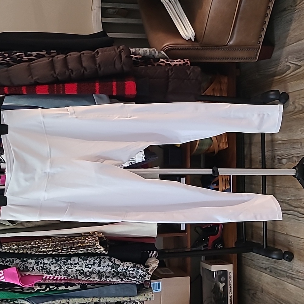 White leggings Sz Med